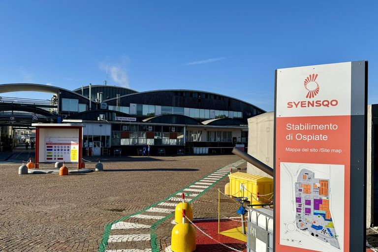 Ospiate_Production_site_sign