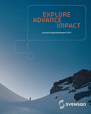 Syensqo 2024 Annual Integrated Report Cover Image