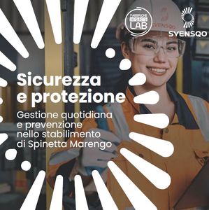 Copertina sicurezza e pretezione depliant